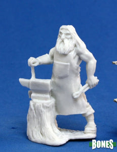 Reaper Miniatures Bones Townsfolk Blacksmith (77142) Home page Other   