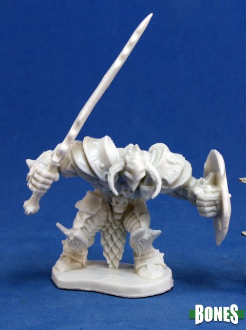 Reaper Miniatures Bones Ragnaros, Evil Warrior (77150) Home page Reaper Miniatures   