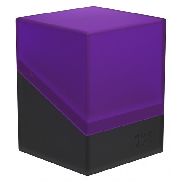 Ultimate Guard 100+ Boulder Deck Box Black/Purple (11300)  Ultimate Guard   