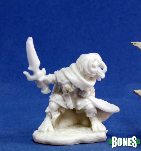 Reaper Miniatures Bones Hellakin Goregutter, Halfling Rogue (77165) Home page Reaper Miniatures   
