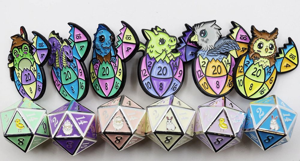 Mystery Loot Basket of Eggs Set  Foam Brain Games   