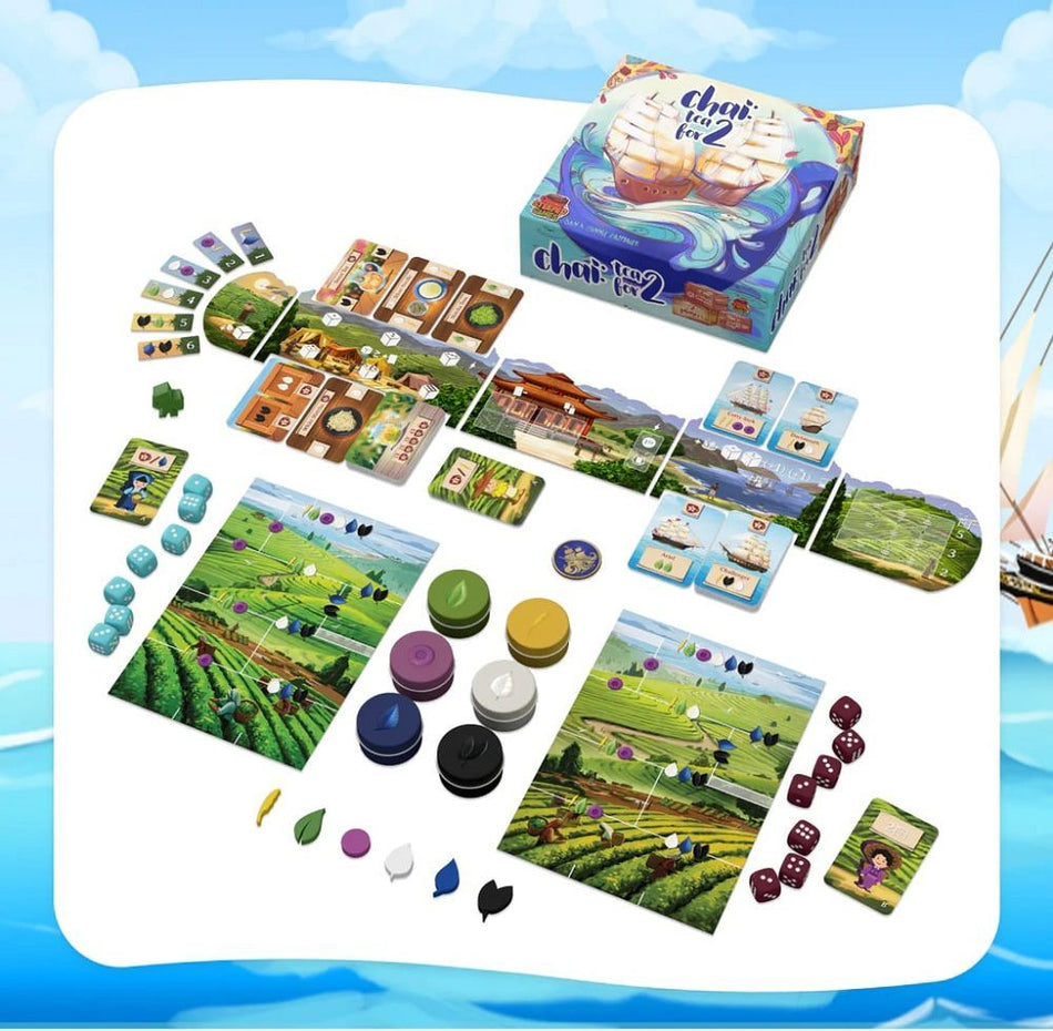 Chai Tea for 2 Deluxe Edition  Roxley Games   