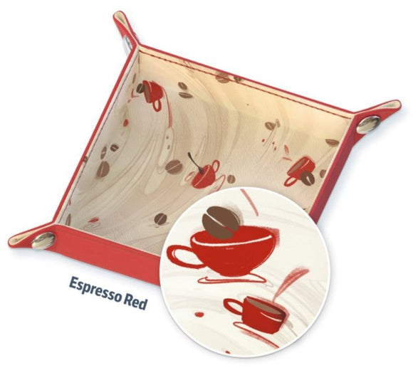 Chai Dice Tray Espresso Red  Roxley Games   