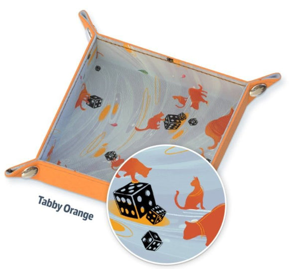 Chai Dice Tray Tabby Orange  Roxley Games   