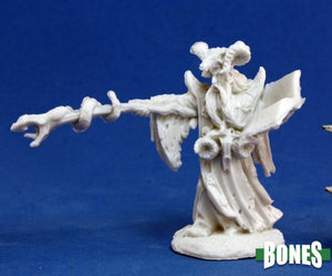 Reaper Miniatures Bones Leisynn, Mercenary Mage (77174) Home page Reaper Miniatures   