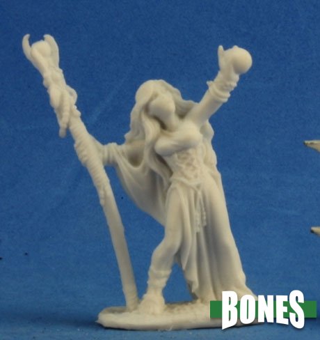 Reaper Miniatures Bones Sarah the Seeress (77210) Home page Reaper Miniatures   