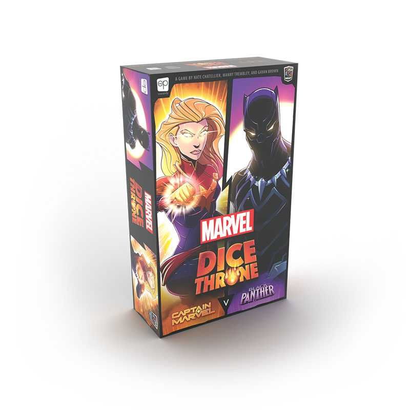 Dice Throne Marvel: Captain Marvel & Black Panther Board Games Roxley Games