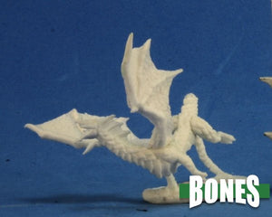 Reaper Miniatures Bones Black Dragon Hatchling (77273) Home page Reaper Miniatures   