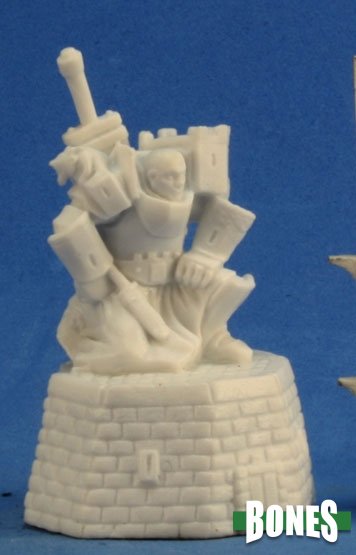 Reaper Miniatures Bones Male Paladin (77303) Home page Reaper Miniatures   