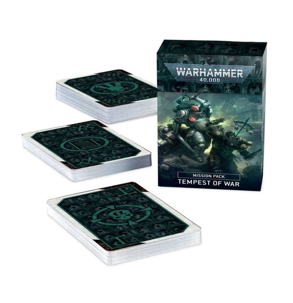 Warhammer 40K Mission Pack Tempest of War Card Deck Miniatures Candidate For Deletion   