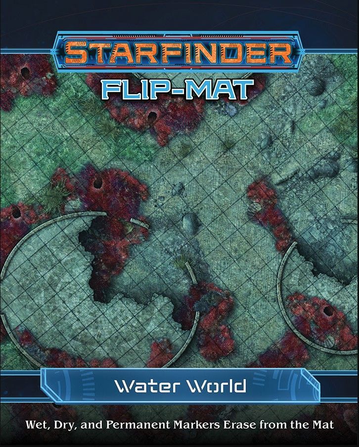 Starfinder Flip Mat Water World RPG Maps Paizo   