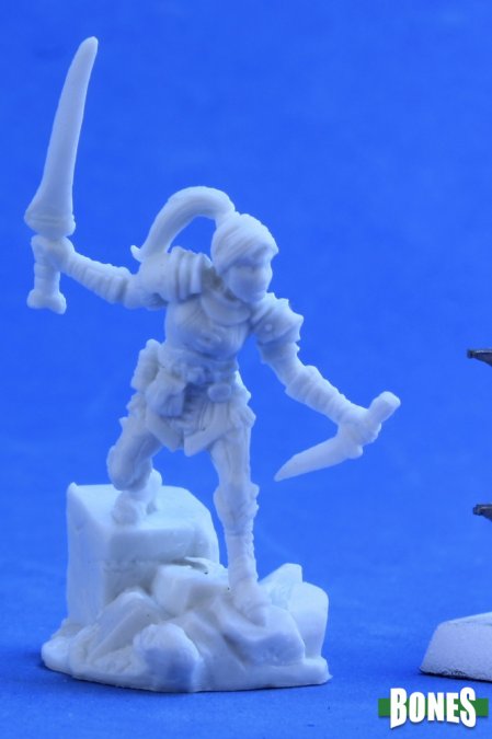 Reaper Miniature Bones Lanelle, Half-Elf Rogue (77387) Home page Other   