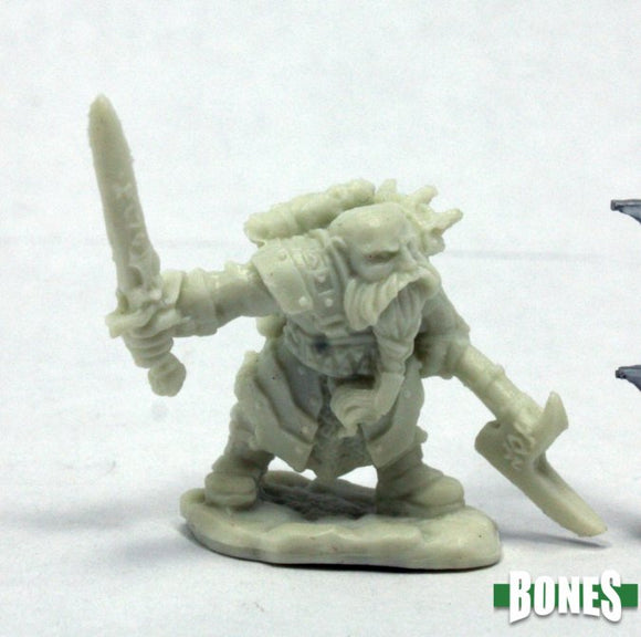 Reaper Miniature Bones Durgam Deepmug, Dwarf Hero (77400) Home page Other   