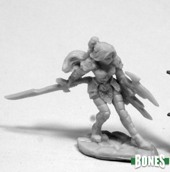 Reaper Miniature Bones Aundine, Dark Elf Warrior (77420) Home page Other   