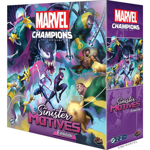 Marvel Champions LCG Sinister Motives Expansion  Asmodee   