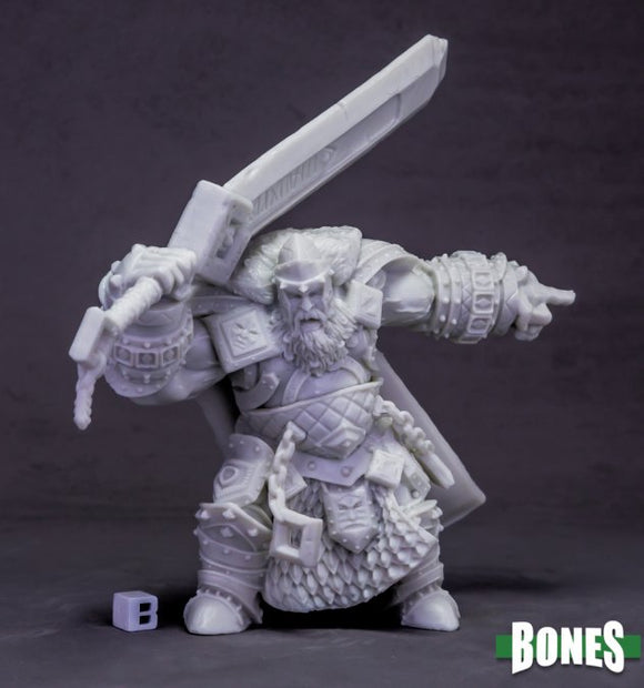 Reaper Miniatures Bones Skorg Ironskull, Fire Giant King (Huge) (77614) Home page Other   