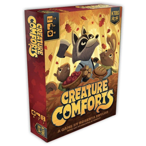 Creature Comforts  Kids Table Board Games   