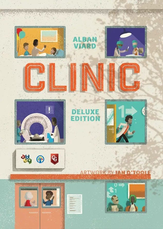 Clinic Deluxe Edition Board Games Capstone Games