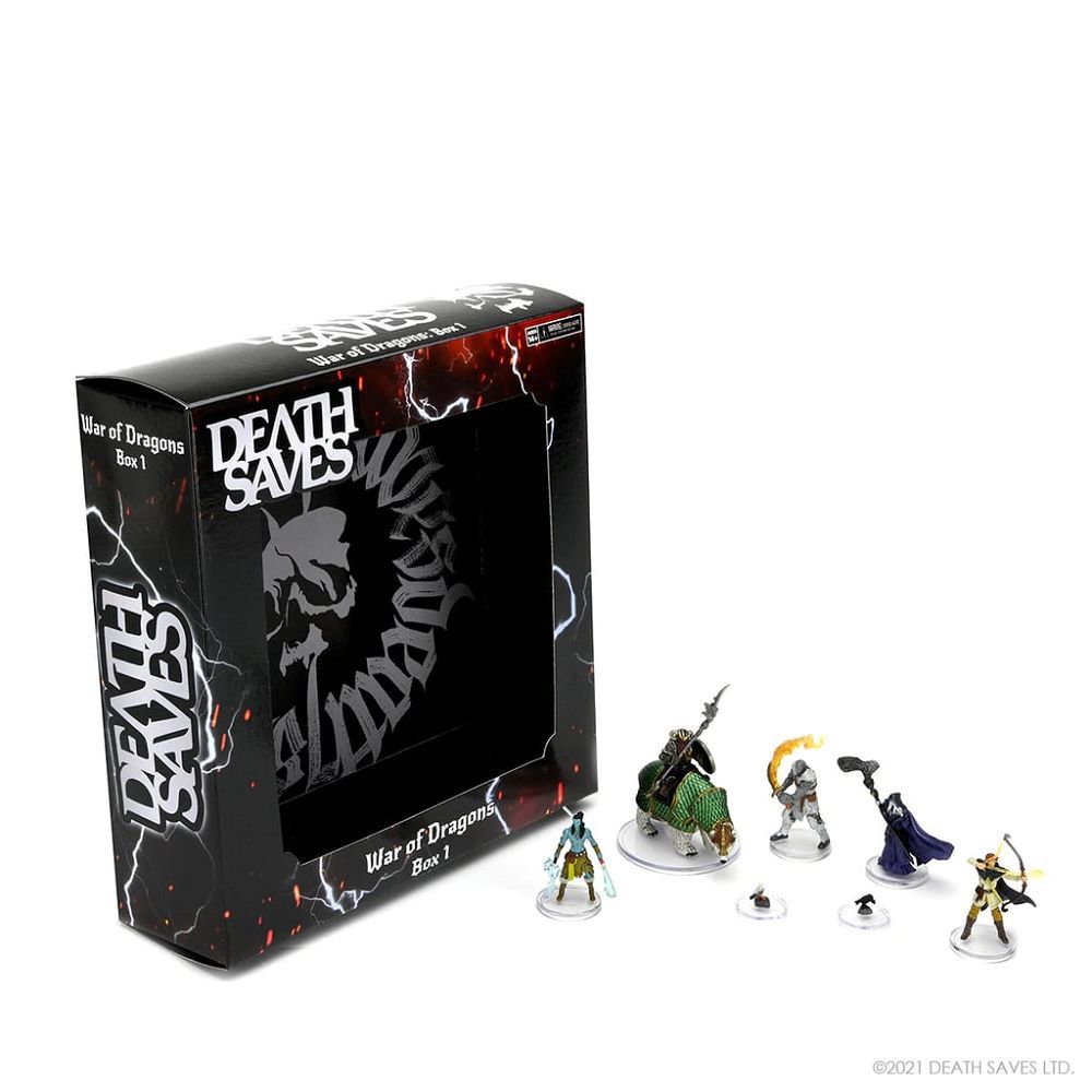 Death Saves Miniatures Box 1 (99025) Miniatures WizKids
