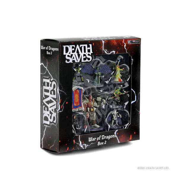 Death Saves Miniatures War of Dragons Box 2 (99026)  WizKids   