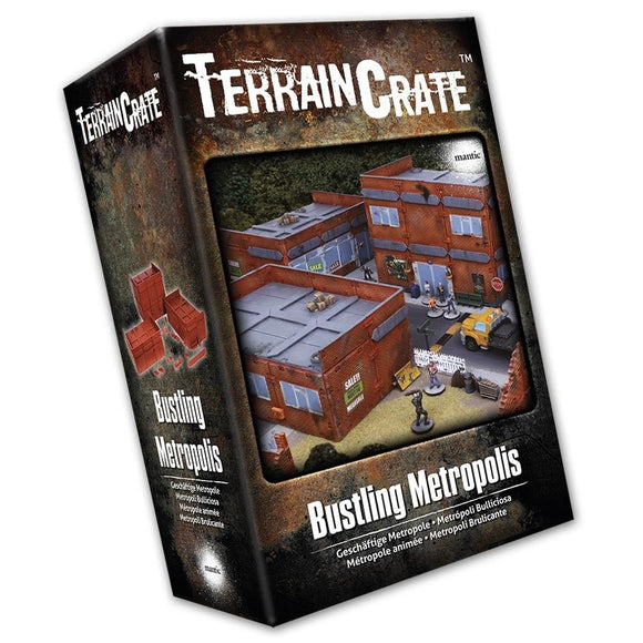 Terrain Crate Bustling Metropolis Miniatures Mantic Games