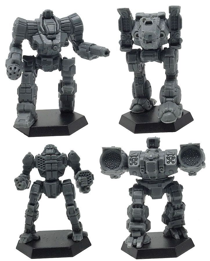 BattleTech Miniature ForcePack: Inner Sphere Fire Lance Miniatures Catalyst Game Labs