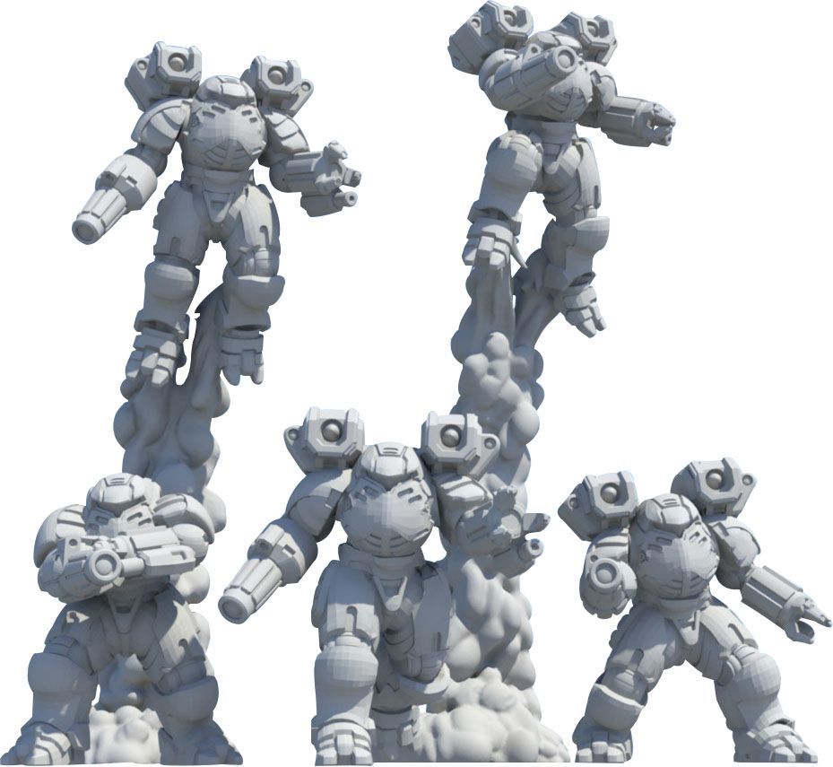 BattleTech Miniature ForcePack: Clan Elemental Star Miniatures Catalyst Game Labs