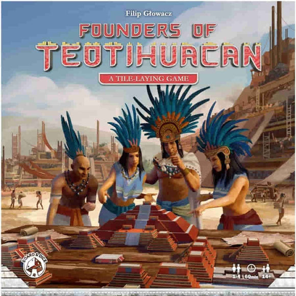 Founders of Teotihuacan  Board & Dice   