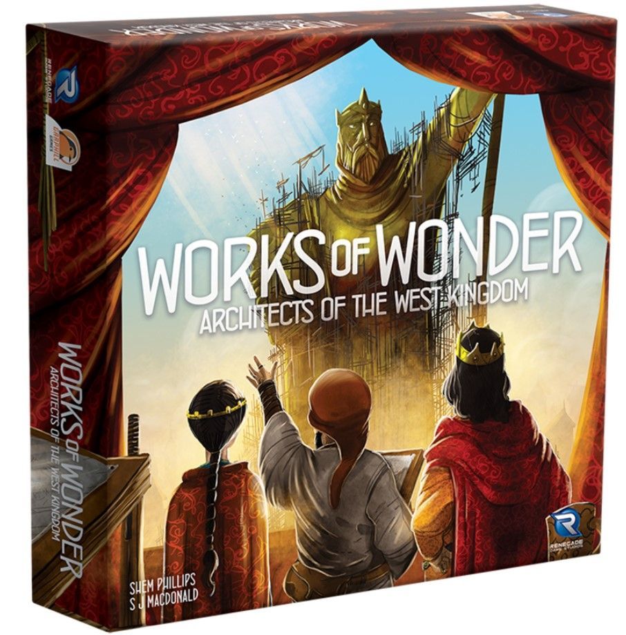 Architects of the West Kingdom Works of Wonder Playmat Board Games Renegade Game Studios