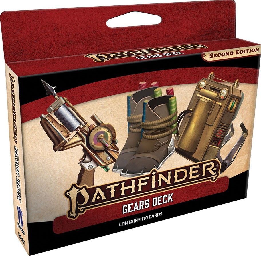 PF2 RPG Gears Deck Supplies Paizo