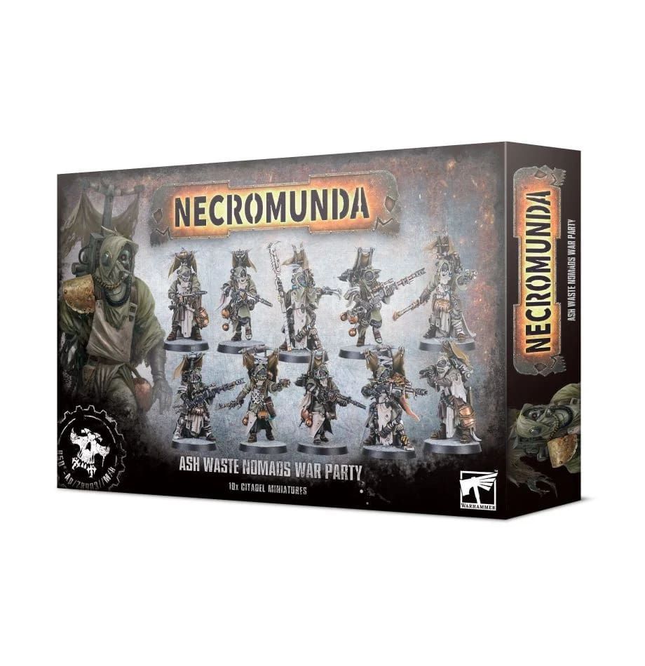 Necromunda Ash Wastes Nomads War Party Miniatures Games Workshop   