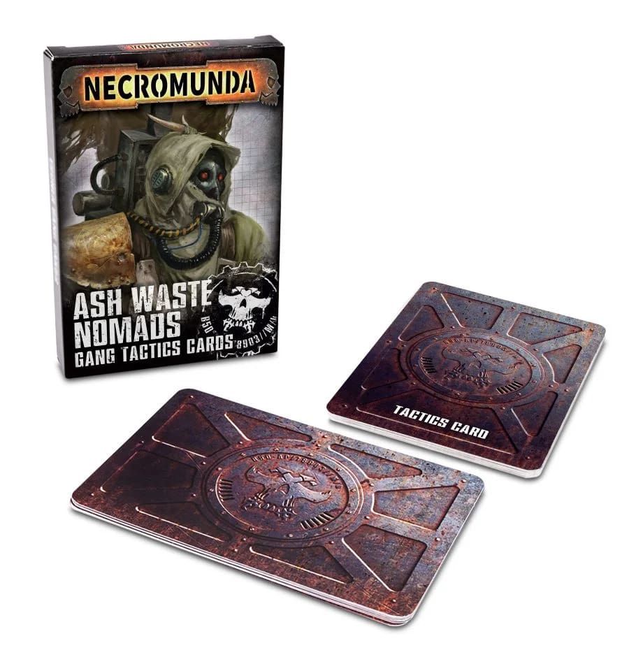 Necromunda Ash Waste Nomads Gang Tactics Cards Miniatures Games Workshop   