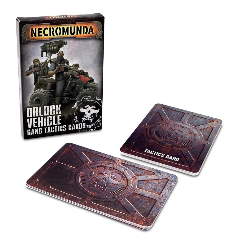Necromunda Orlock Vehicle Gang Tactics Cards Miniatures Games Workshop   