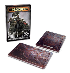Necromunda Orlock Vehicle Gang Tactics Cards  Games Workshop   