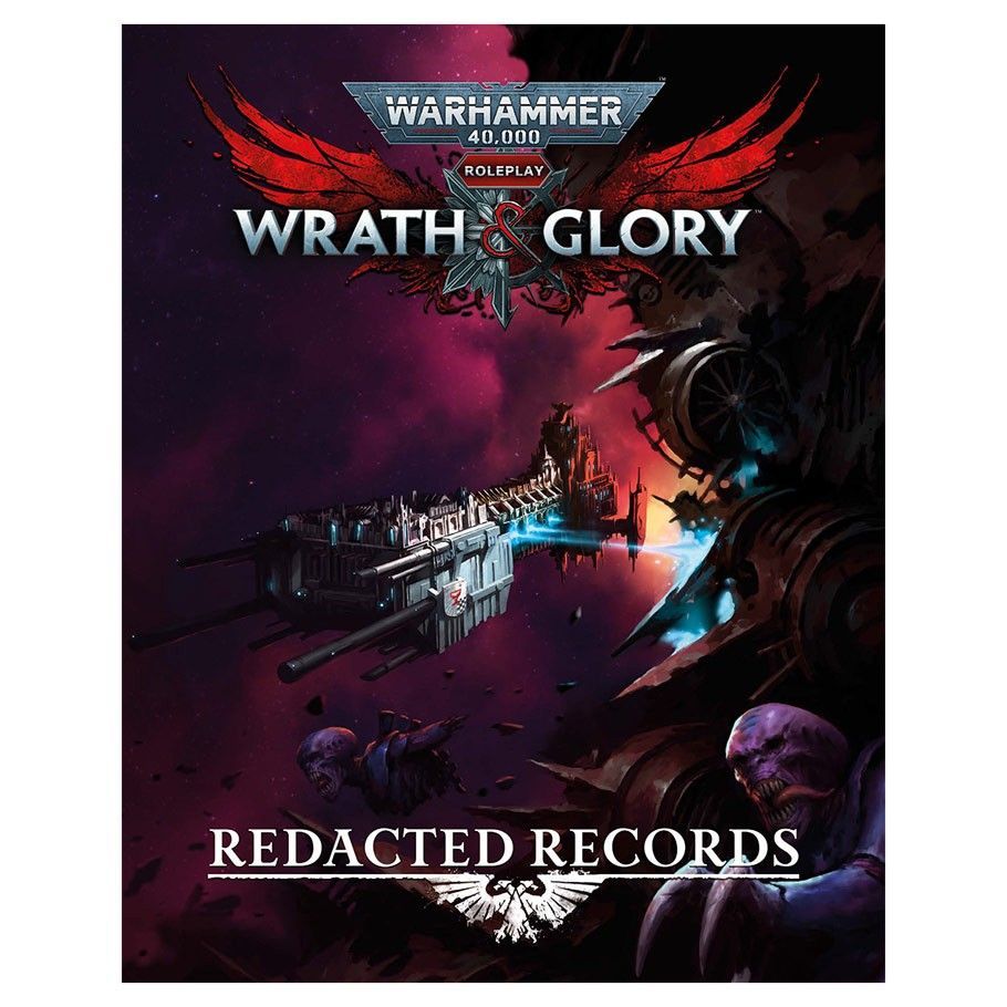 Warhammer 40,000 RPG Wrath & Glory Redacted Records Role Playing Games Cubicle 7 Entertainment   