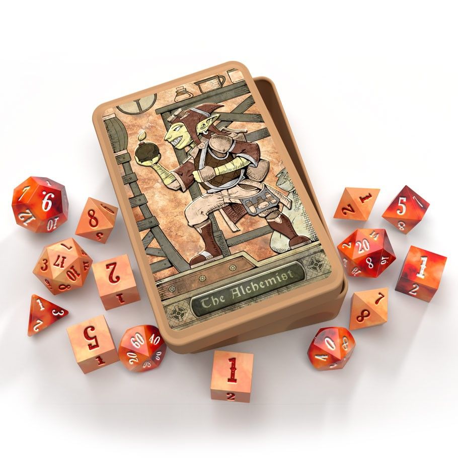 RPG Class Dice Alchemist (14) Dice Beadle & Grimm's   