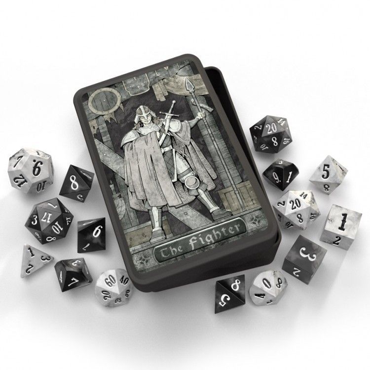 RPG Class Dice Fighter (15) Dice Beadle & Grimm's   