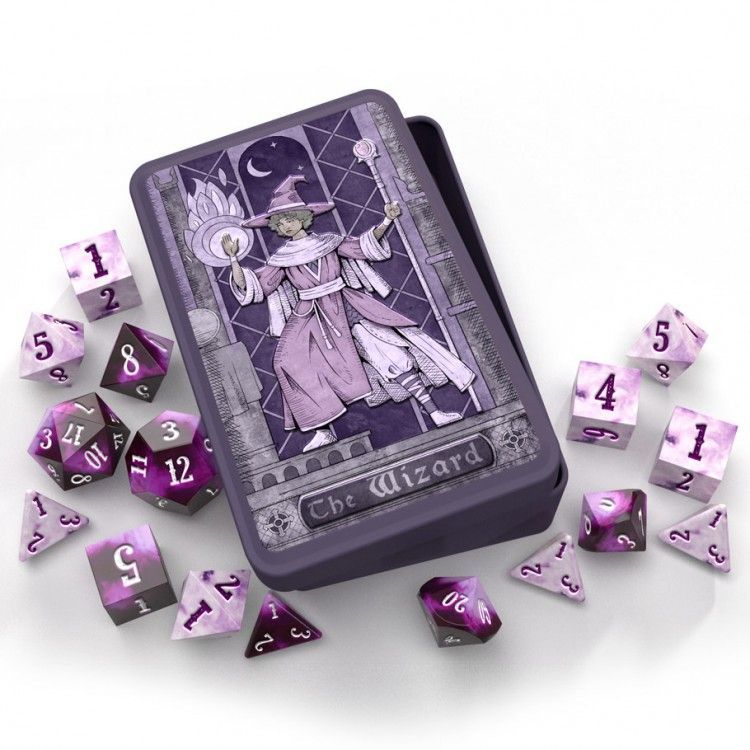 RPG Class Dice Wizard (16) Dice Beadle & Grimm's   