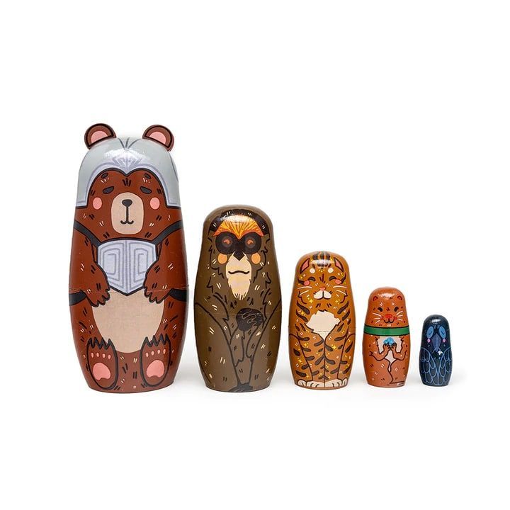 Critical Role Critter Nesting Dolls  Darrington Press   