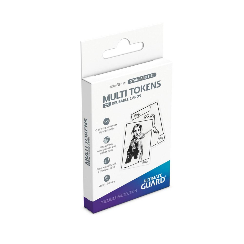 Ultimate Guard 25ct Reusable Multi Tokens Supplies Ultimate Guard   