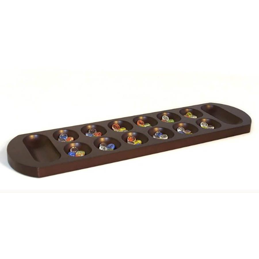 Mancala - Wood - Jumbo Board Games WorldWise Imports   