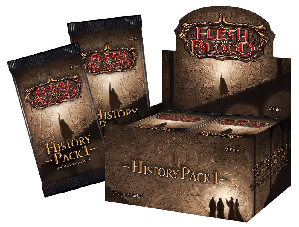 Flesh & Blood History Pack 1 Booster Box Trading Card Games Other