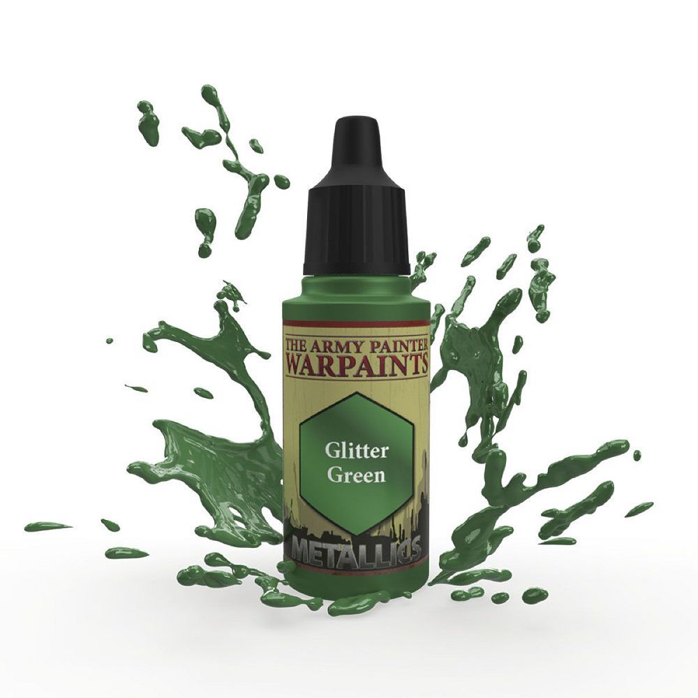 Warpaint Metallic Glitter Green Paints Army Painter   