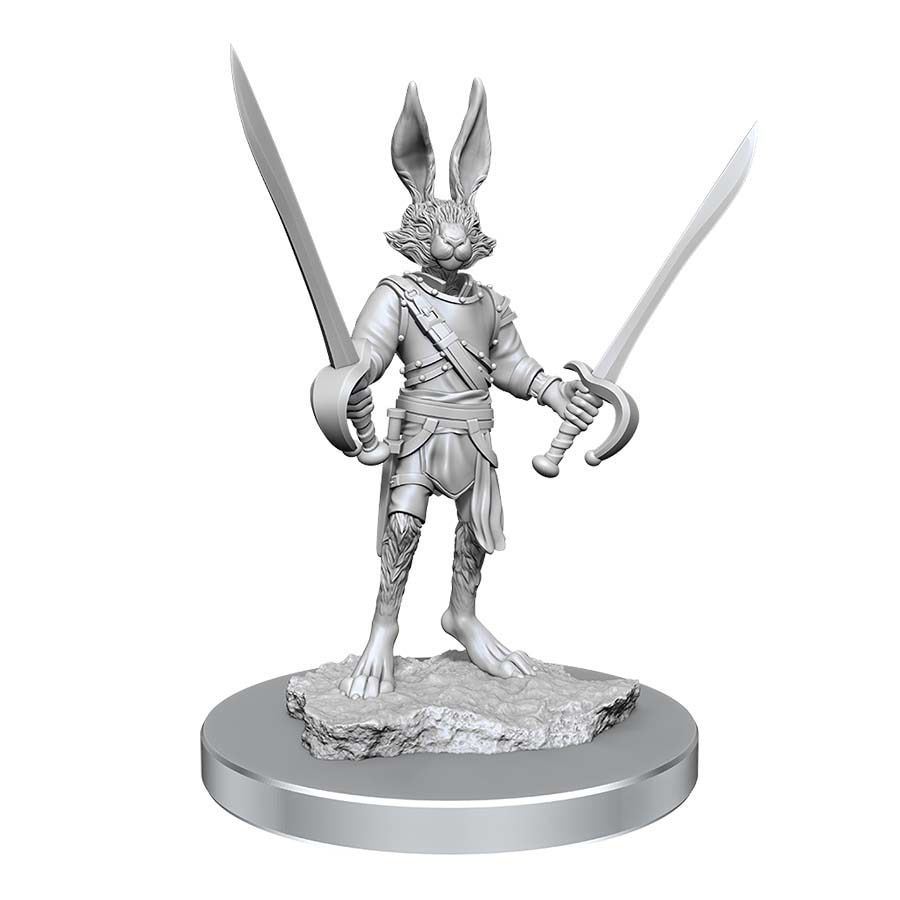 WizKids Dungeons & Dragons Nolzur’s Marvelous Miniatures Harengon Rogues (90487) Miniatures WizKids   
