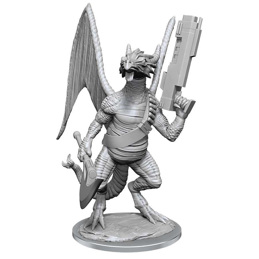 Starfinder Deep Cuts: Dragonkin Miniatures WizKids