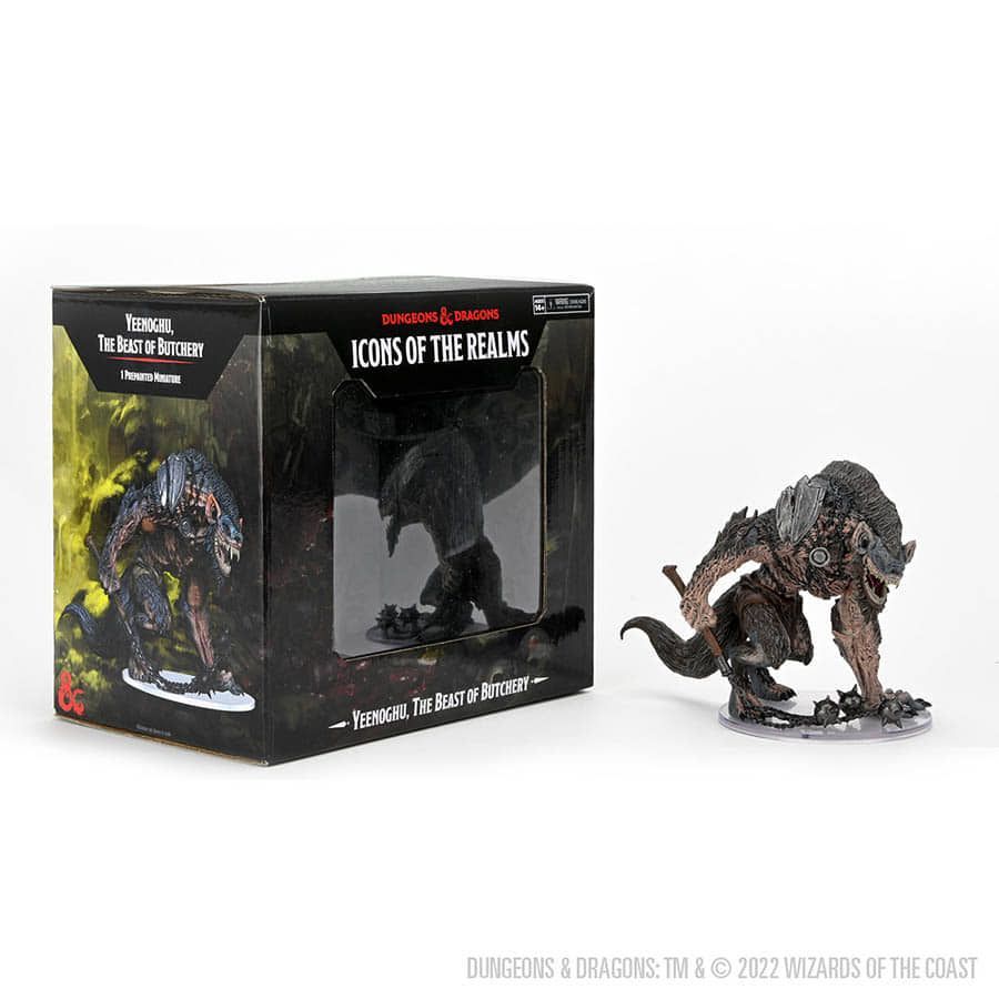 Icons of the Realms Premium Yeenoghu, The Beast of Butchery (96144) Miniatures WizKids   