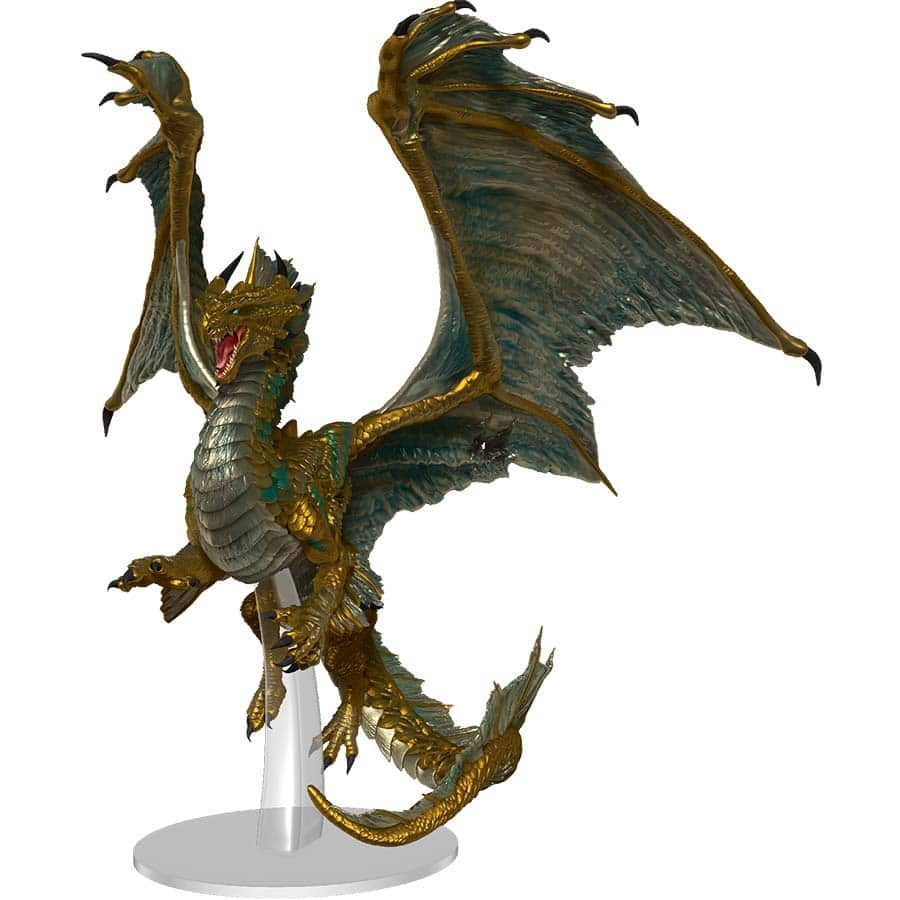 Icons of the Realms Premium Adult Bronze Dragon (96145) Miniatures WizKids