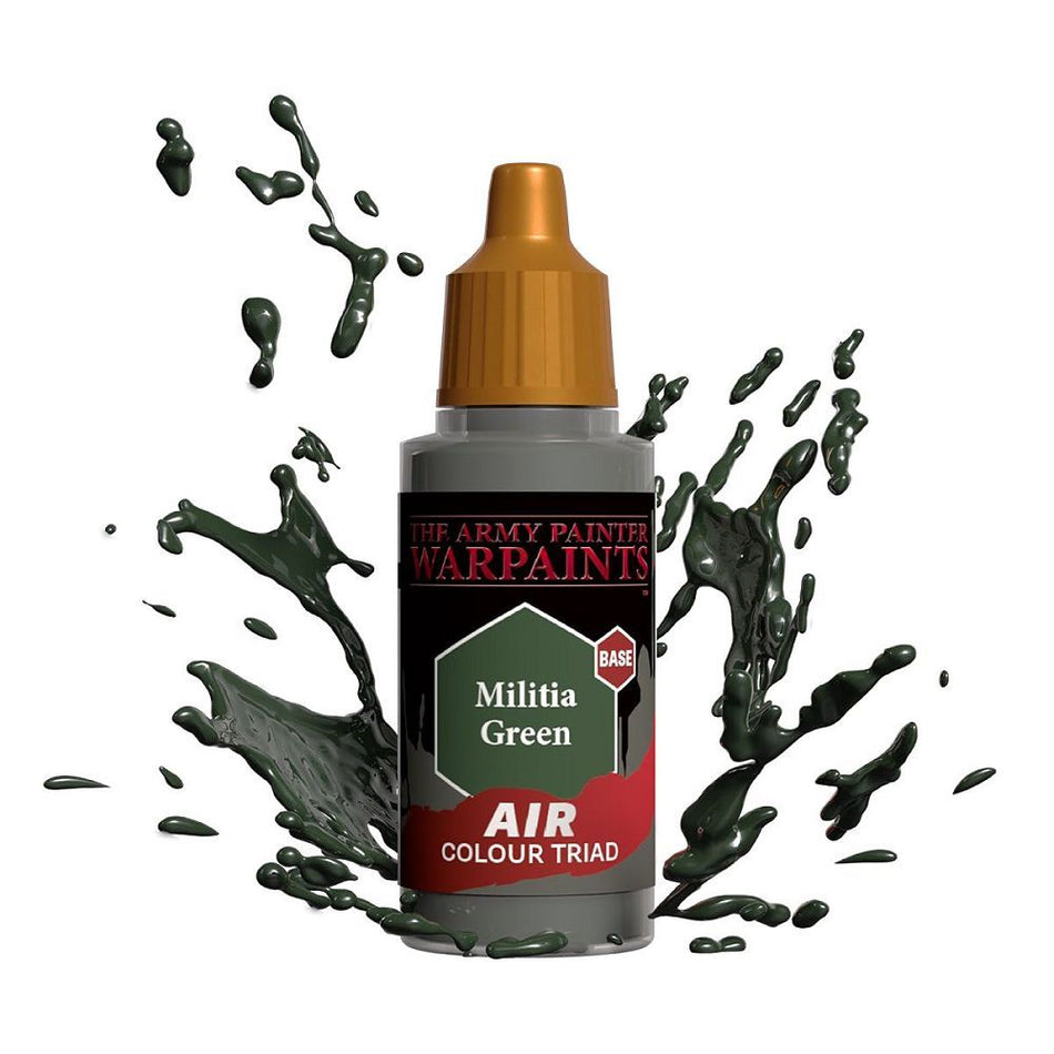 Warpaint AIR Militia Green Paints Army Painter   