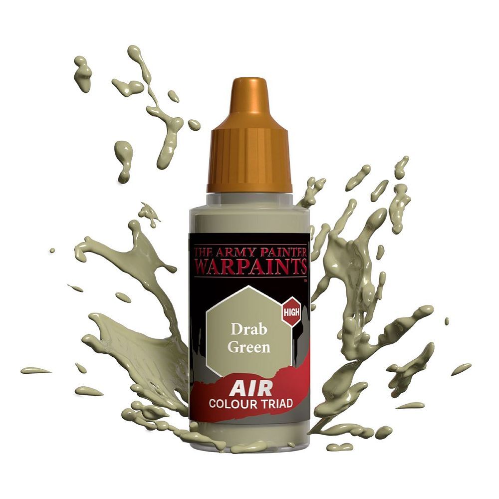 Warpaint AIR Drab Green Paints Army Painter   