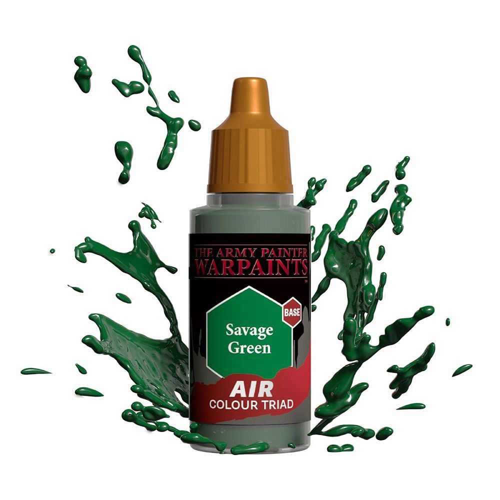 Warpaint AIR Savage Green Paints Army Painter   